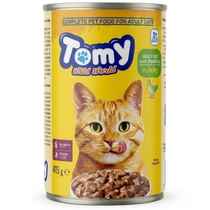 Tomy Pâté au Poulet pour Chat Adulte – Anti-Boules de Poils – 450 g