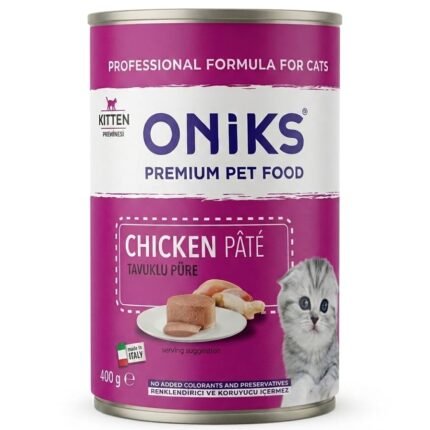 Oniks Pâtée au Poulet pour Chaton – 400 g