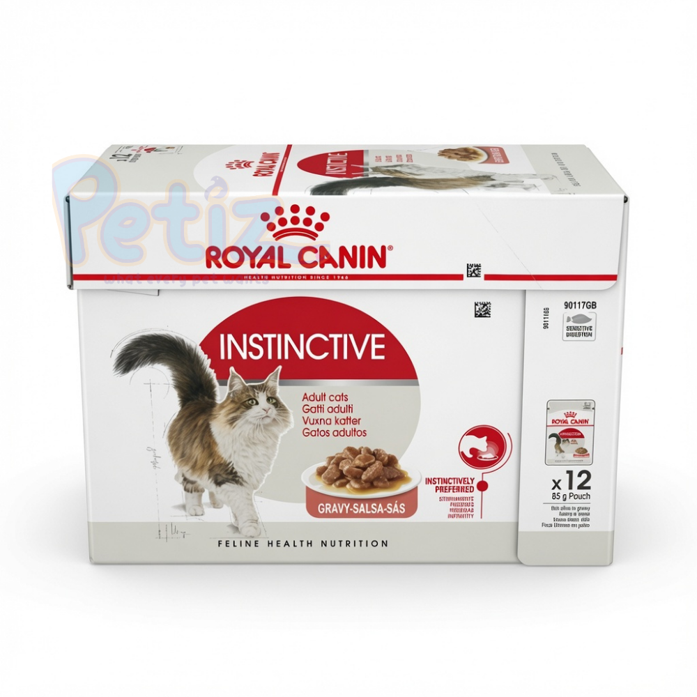 Boîte Sauce Royal Canin Instinctive 12x85g