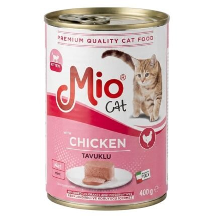 Paté Mio pour Les chatons au Poulet 400g