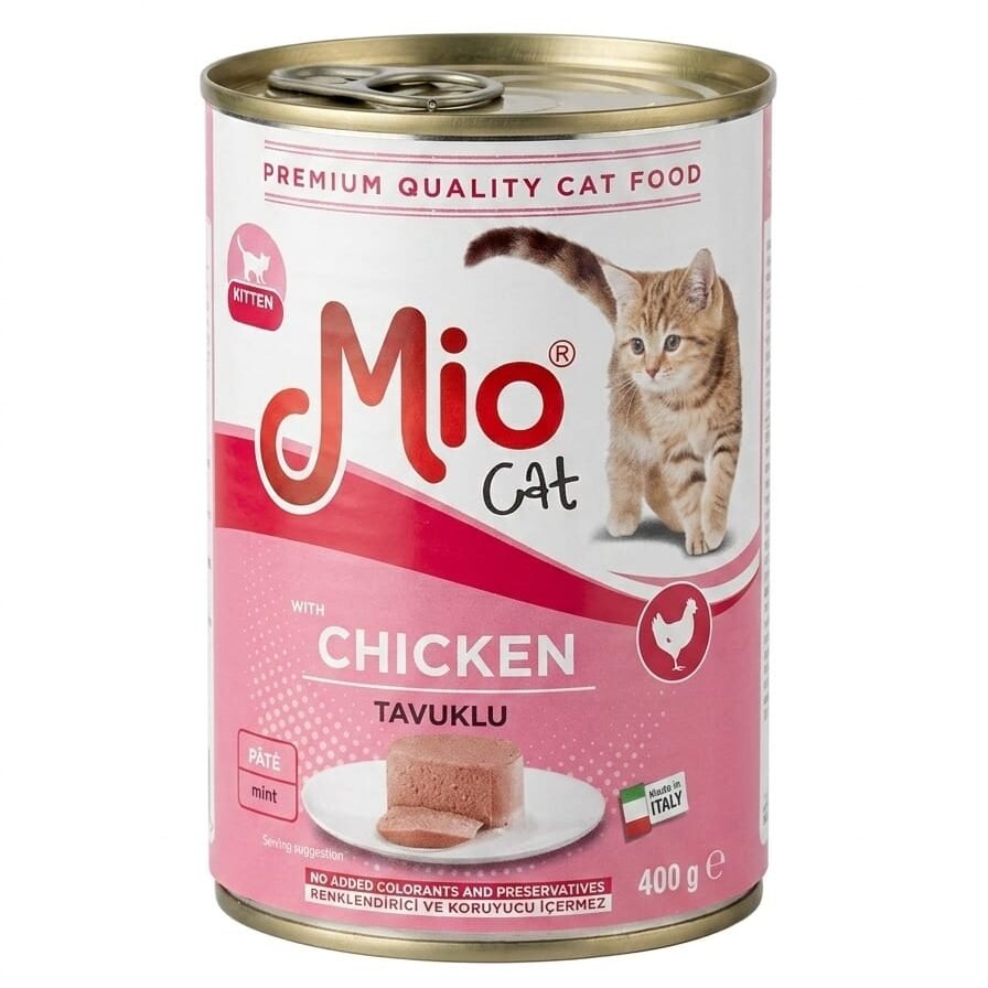 a6ac939a-a7c5-41cb-84ff-40156a514e60 Paté Mio pour Les chatons au Poulet 400g