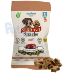 Friandises SERRANO Snacks pour chiens Mediterranean Natural au Foie 100g