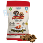 Friandises SERRANO Snacks pour chiens Mediterranean Natural Au Jambon 100g - 73% Jambon