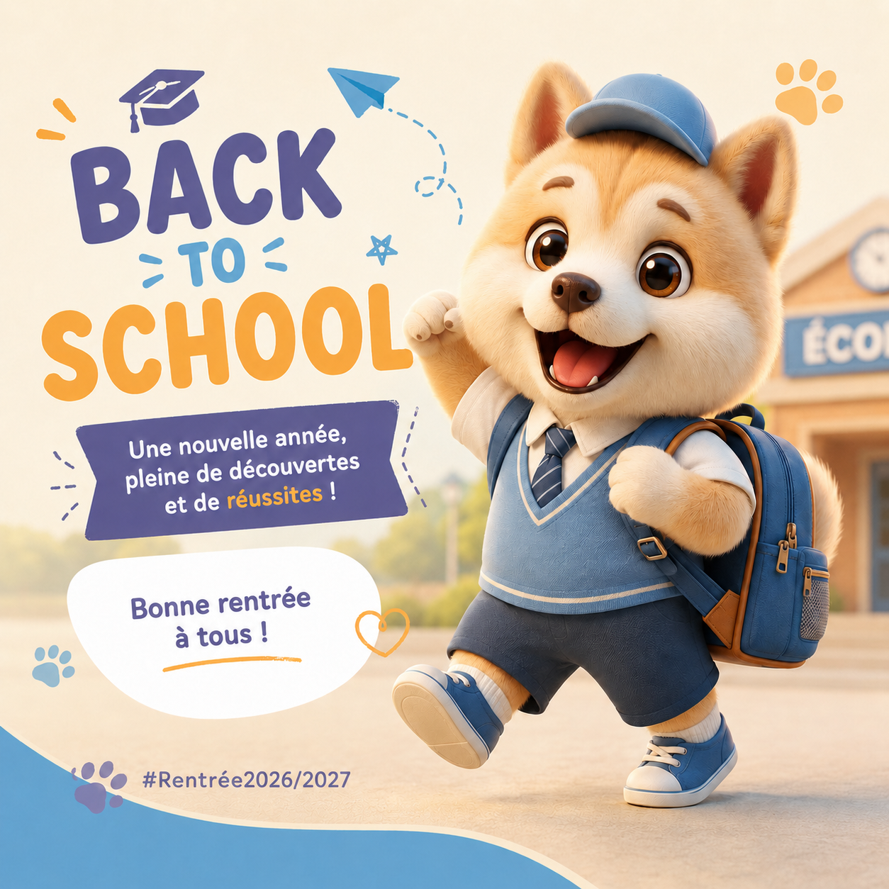 Petiz back to shcool rentrée scholaire : 2026 - 2027