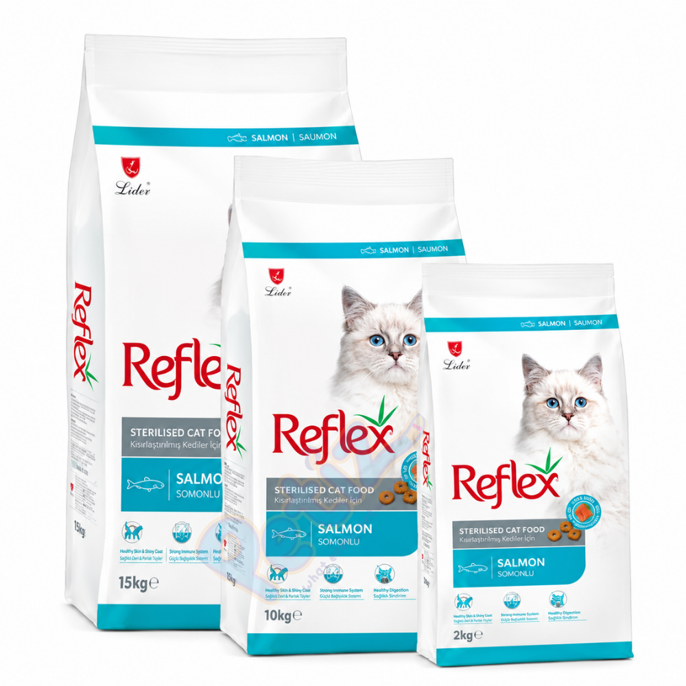 Reflex Stérilisé Pour Chat Adulte 15kg - Au Saumon